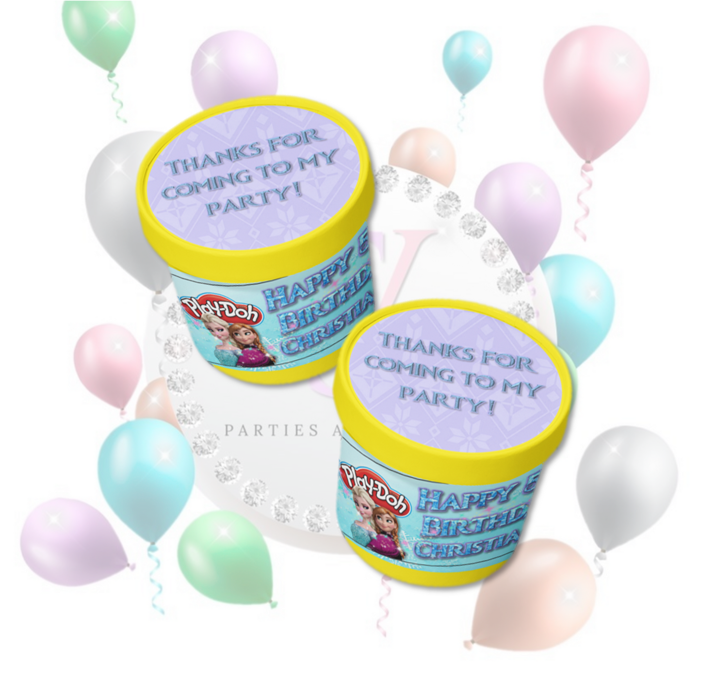 1 Dozen Sticker Labels