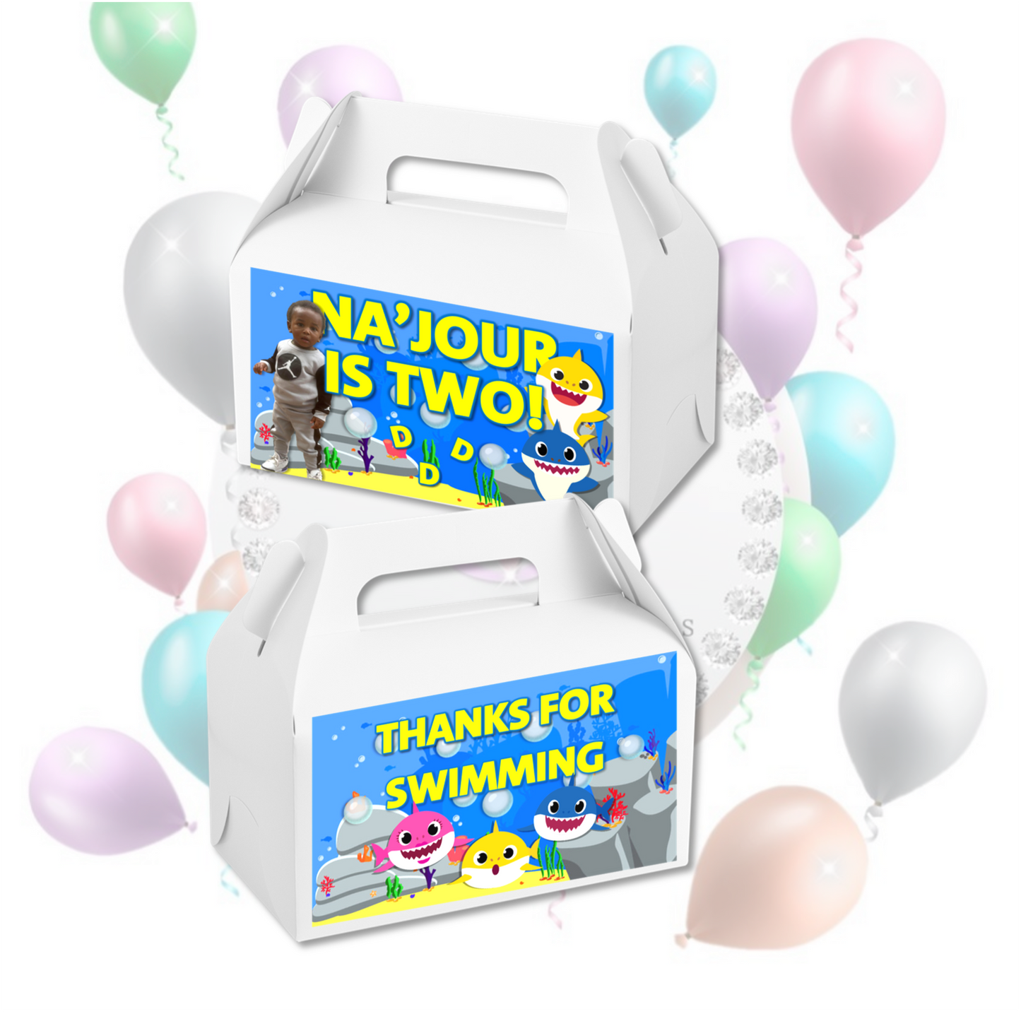 1 Dozen Sticker Labels
